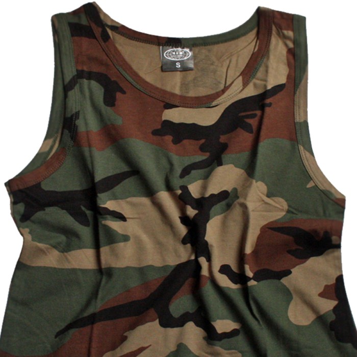 US Tank-Top mit Rundhalsausschnitt